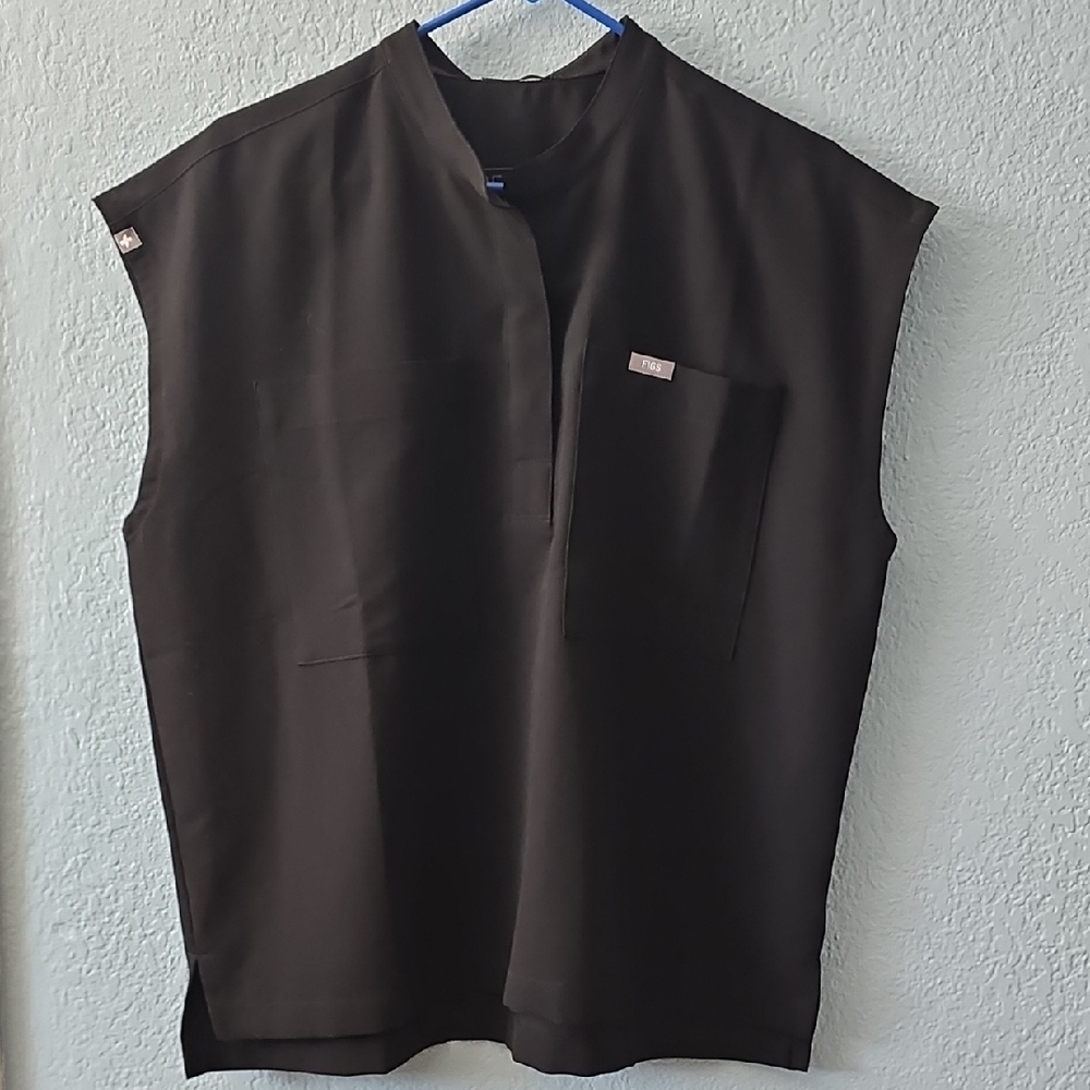 Figs Dark Sleeveless Tank Top